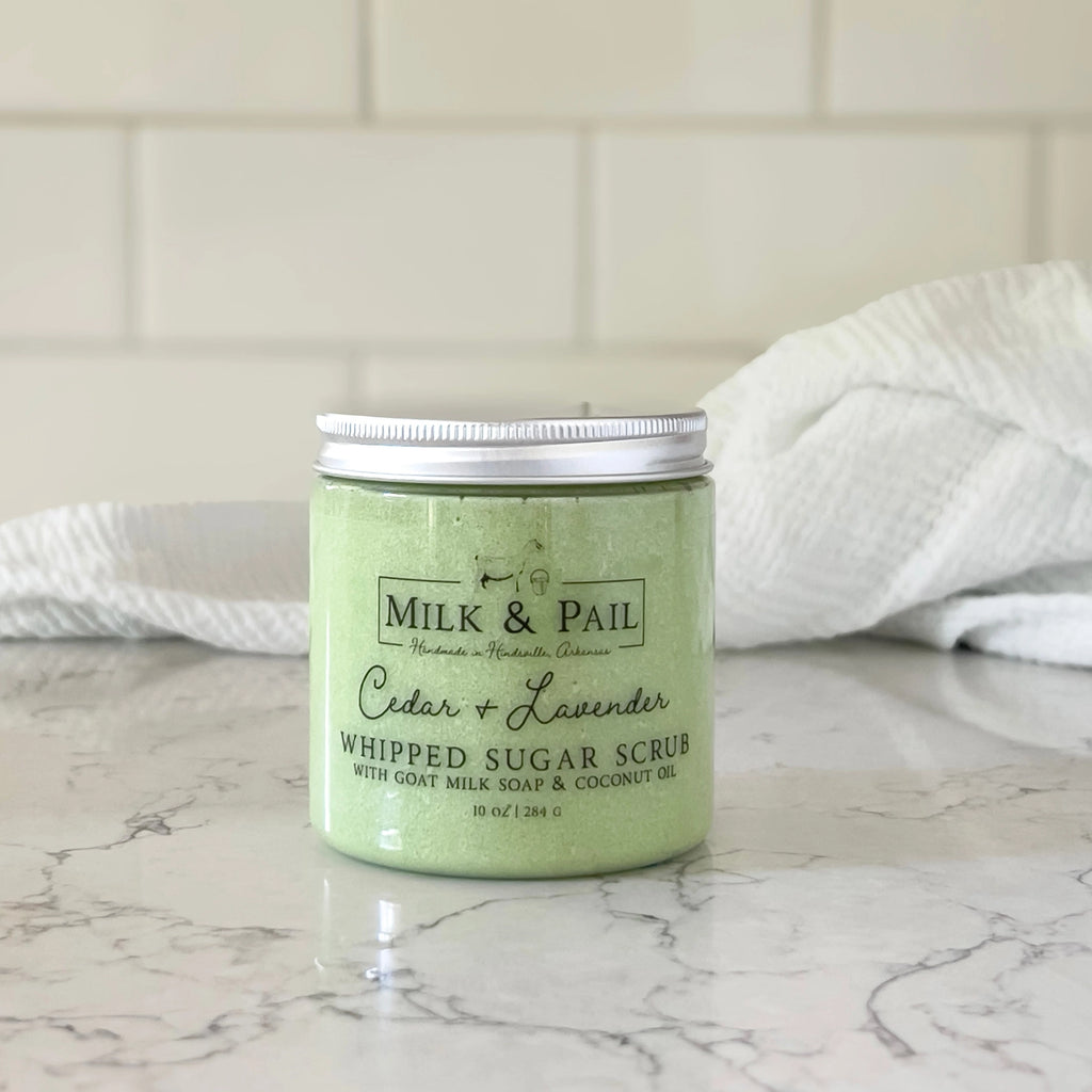 Milk & Pail Whipped Sugar Scrubs (Multiple Scents)