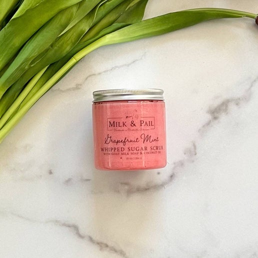 Milk & Pail Whipped Sugar Scrubs (Multiple Scents)