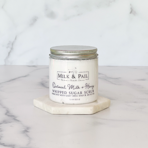 Milk & Pail Whipped Sugar Scrubs (Multiple Scents)