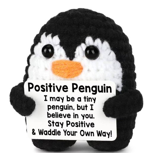 Crochet Animal with Positive Message (Multiple Options)