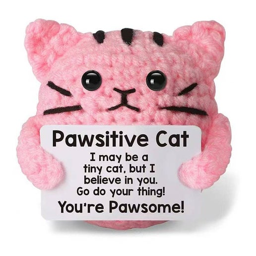 Crochet Animal with Positive Message (Multiple Options)
