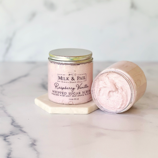 Milk & Pail Whipped Sugar Scrubs (Multiple Scents)