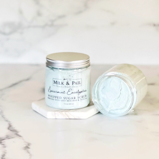 Milk & Pail Whipped Sugar Scrubs (Multiple Scents)