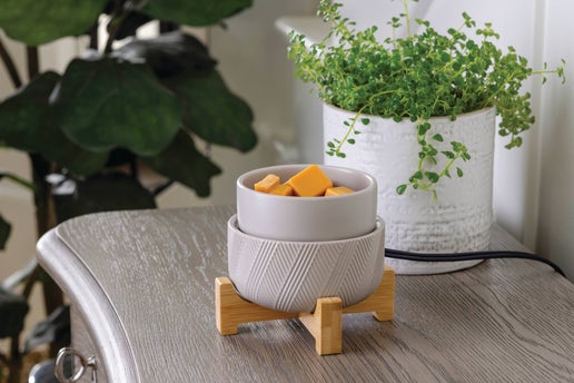 Wax Warmer (Wooden Pedestal) 2-In-1 Classic