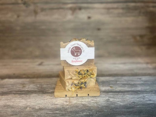White Goat Skincare Goat Milk Bar Soap (Multiple Scents)