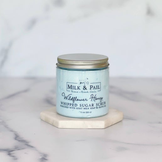Milk & Pail Whipped Sugar Scrubs (Multiple Scents)